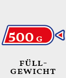 500g Füllgewicht