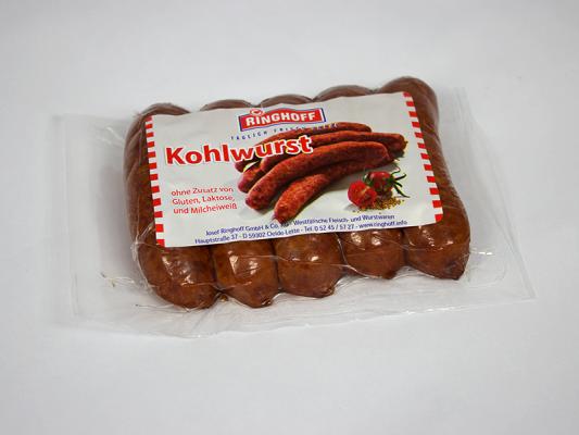 Kohlwurst geräuchert 250g (verpackt)