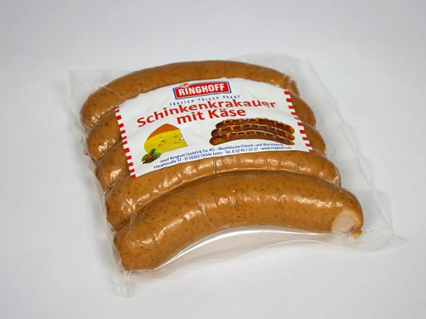 Schinkenkrakauer mit Käse 450g (verpackt)