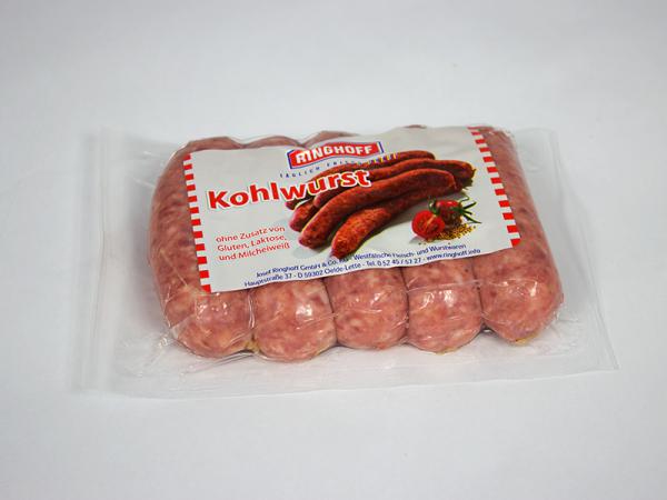 Kohlwurst luftgetrocknet 250g (verpackt)